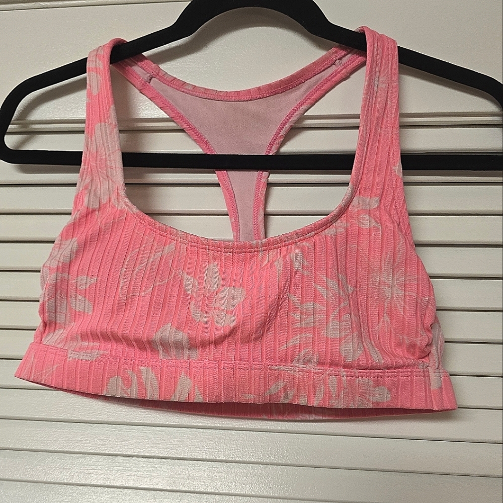 Xhilaration - Floral Workout Athletic Activewear Sports Bra